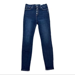 SILVER ROBSON SZ W28 L29 High Rise Button Fly Jean
